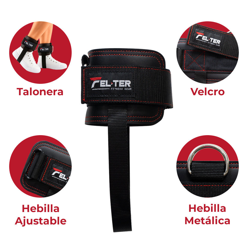 GRILLETES DE PIEL · TOBILLERAS