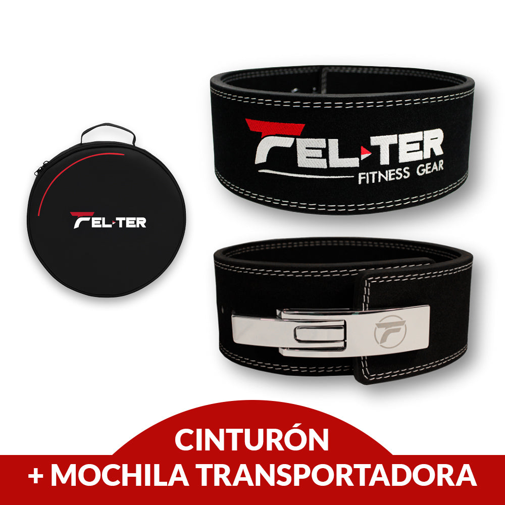 CINTURÓN PARA LEVANTAR PESO LEVER POWERLIFT