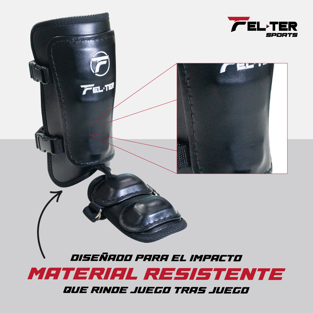 ESPINILLERA PROTECTOR DE BATEO (Broche Ajustable)