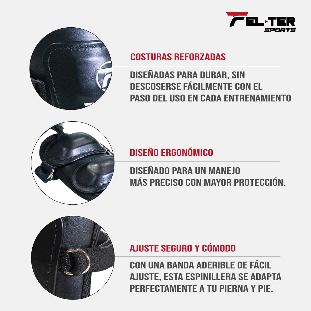 ESPINILLERA PROTECTOR DE BATEO (Broche Ajustable)