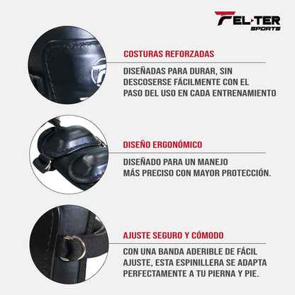 ESPINILLERA PROTECTOR DE BATEO (Broche Ajustable)