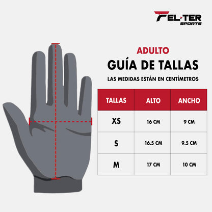 GUANTES DEPORTIVOS ACOLCHADOS