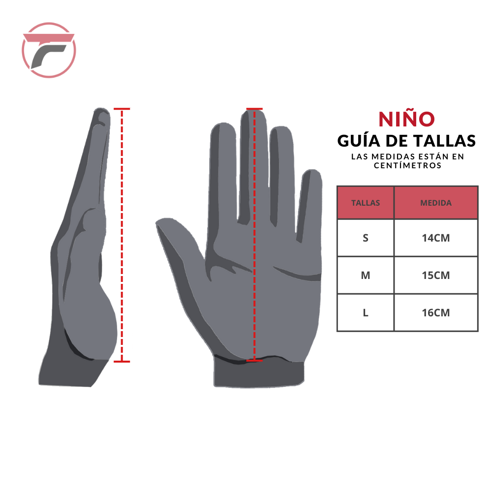 GUANTELETAS DE BATEO PARA NIÑO