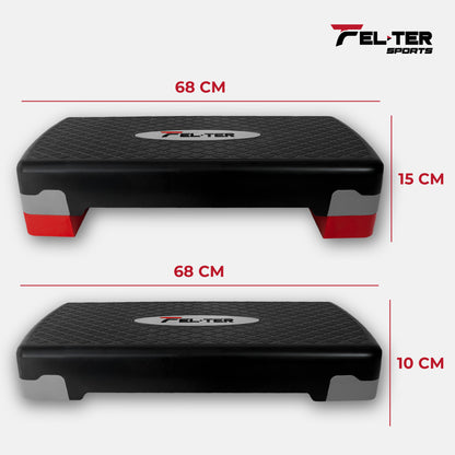 Step Banco Aerobics Ajustable