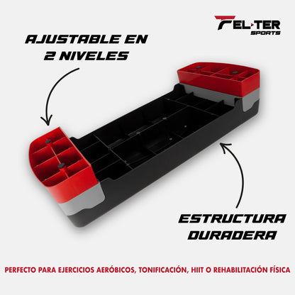 Step Banco Aerobics Ajustable