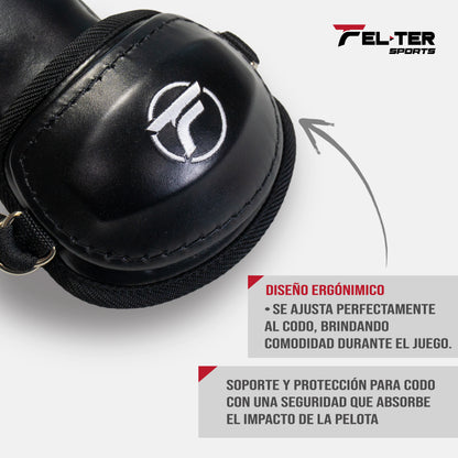 CODERA PROTECTOR DE BATEO  BEISBOL DOBLE AJUSTE