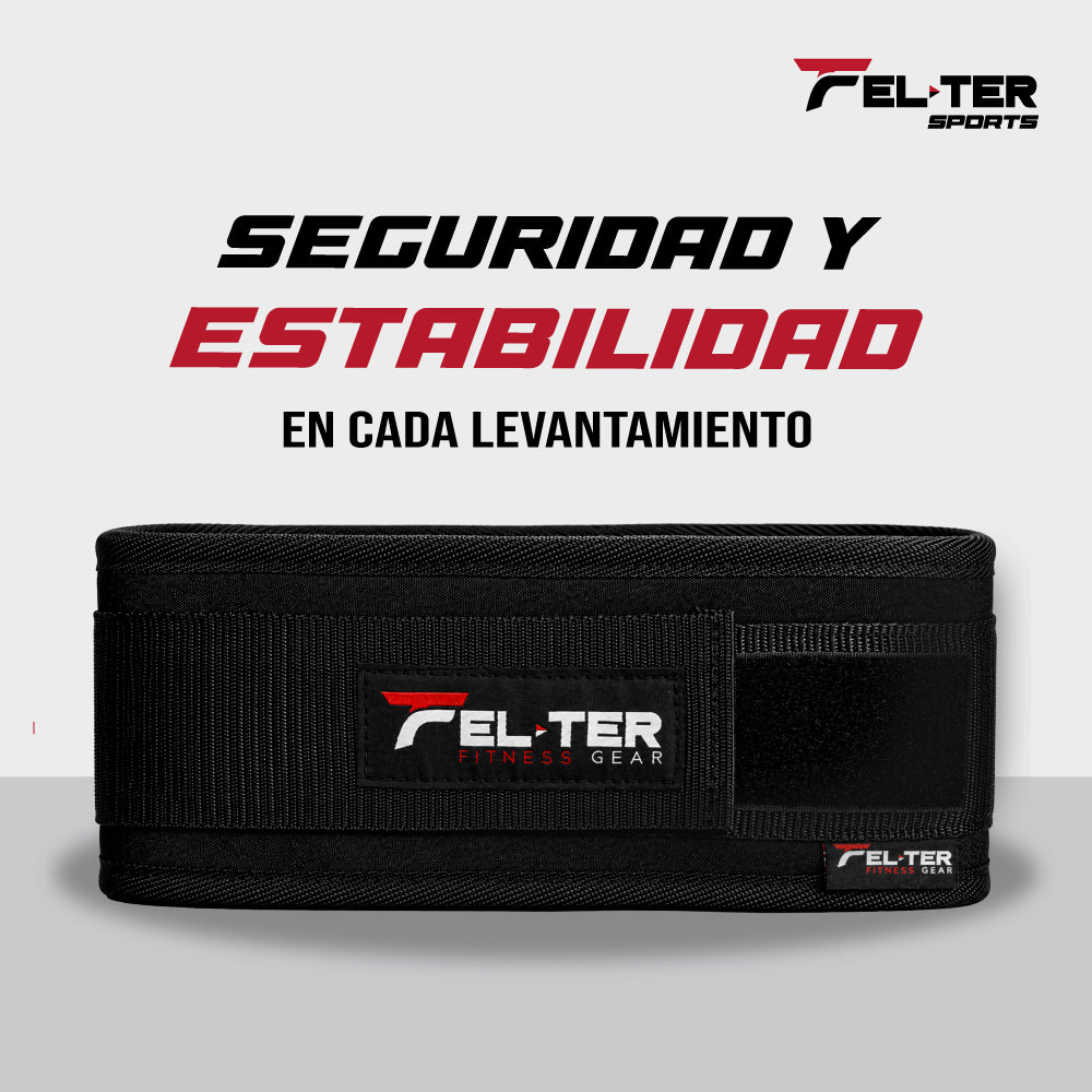 CINTURÓN LEVANTAMIENTO DE PESO SOPORTE LUMBAR