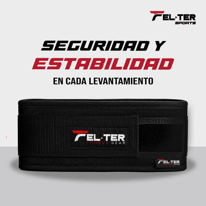 CINTURÓN LEVANTAMIENTO DE PESO SOPORTE LUMBAR