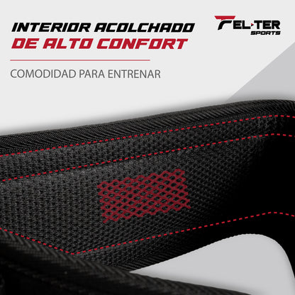 CINTURÓN LEVANTAMIENTO DE PESO SOPORTE LUMBAR