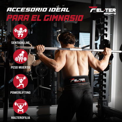 CINTURÓN PARA LEVANTAR PESO LEVER POWERLIFT