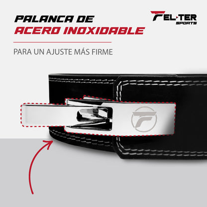 CINTURÓN PARA LEVANTAR PESO LEVER POWERLIFT