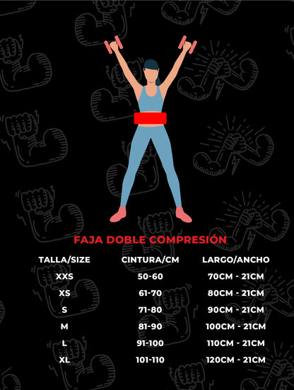FAJA DOBLE COMPRESIÓN